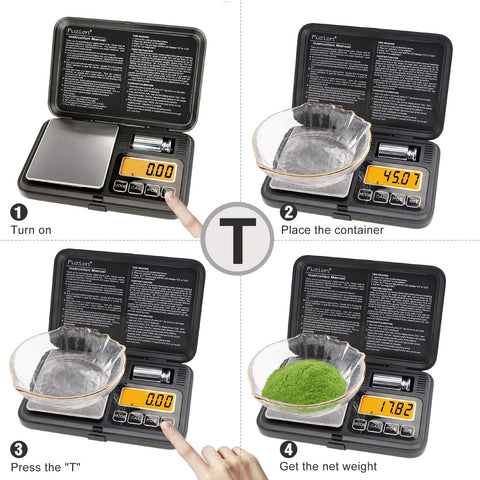 Plato de acero inoxidable fácil de limpiar para pesajes estables