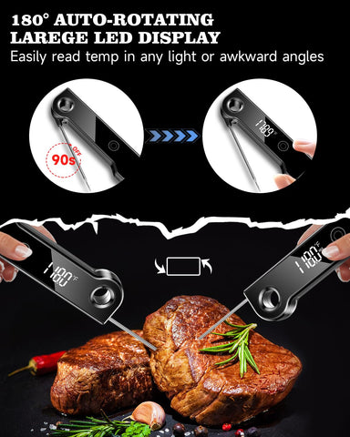 FVFV termómetro calibrable para ajustar la temperatura y repetir recetas con confianza