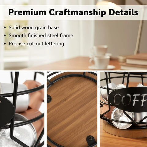 Base de madera natural de Fving para estabilidad y uso prolongado.