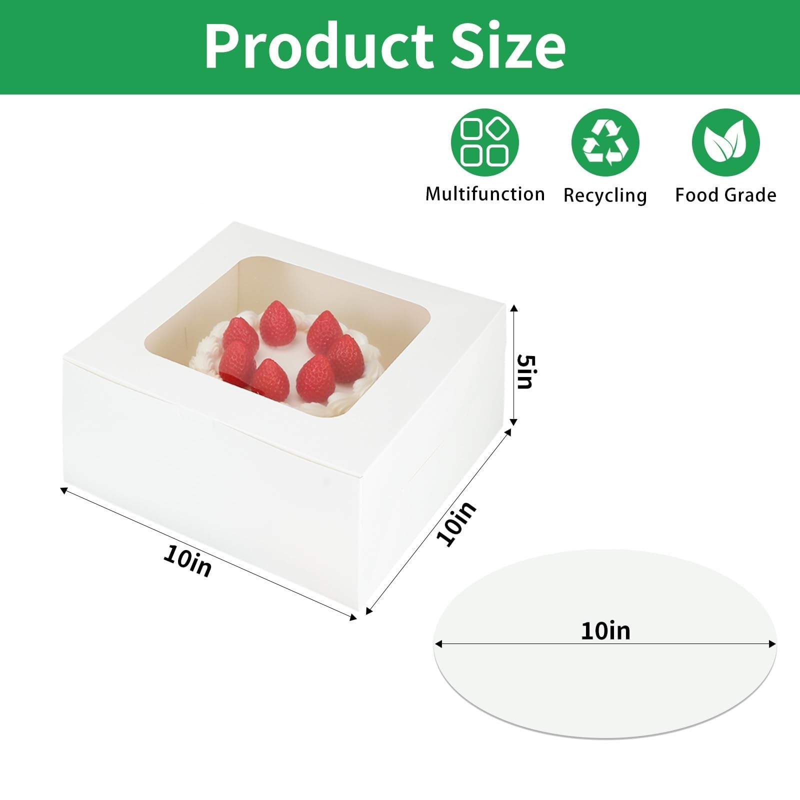 fwipiyo diseño claro para pastelería y fácil visualización de productos.