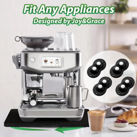 Fxacyem Bandeja giratoria 360° para cocina, facilita el acceso a tus electrodomésticos.