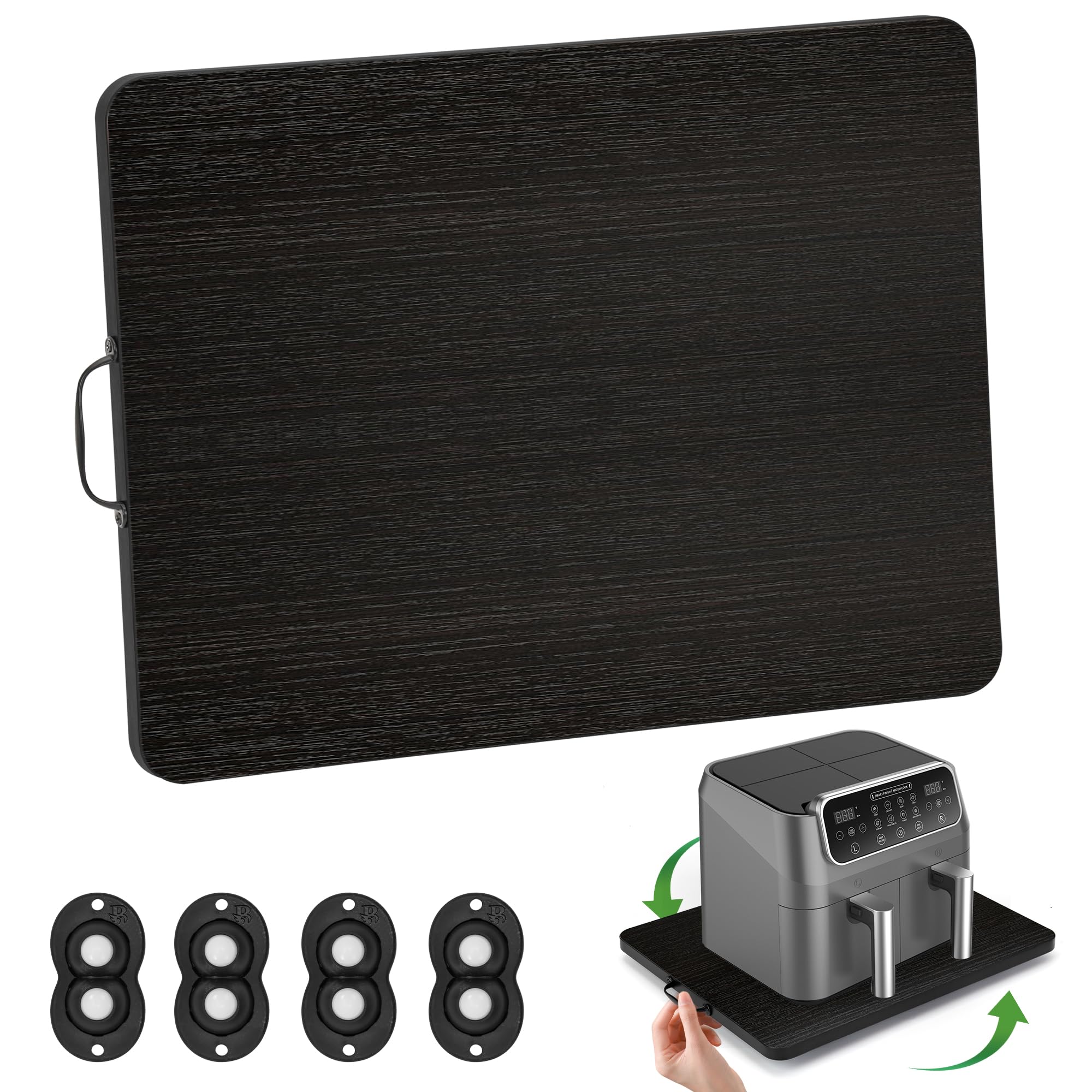 Fxacyem Deslizador 360° para electrodomésticos, movimiento suave de la cafetera.