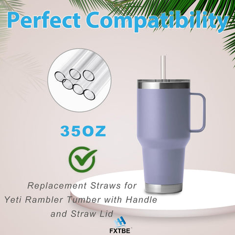 FXTBE paja Yeti 35oz duradera, diseñada para resistir uso diario