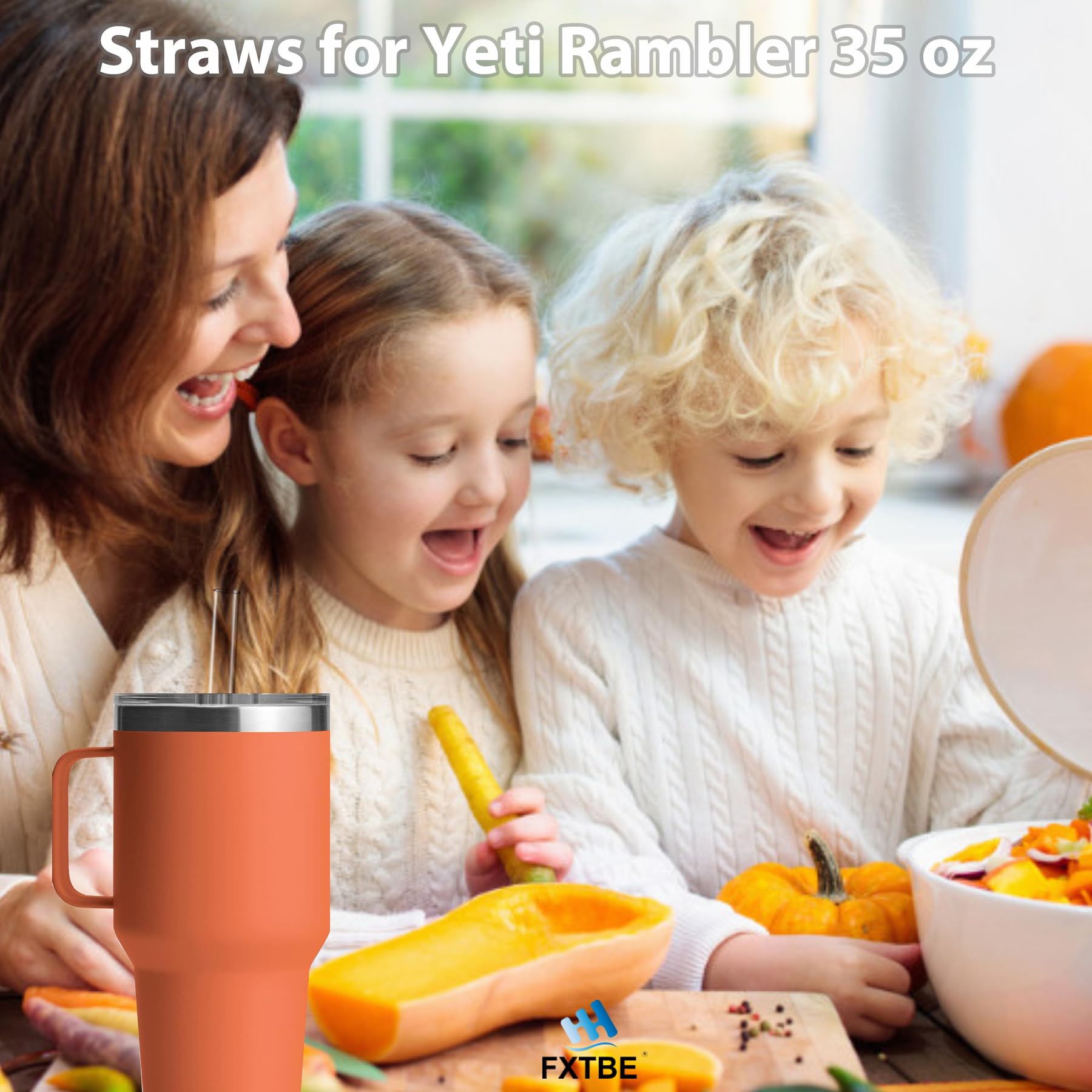 FXTBE paja para Yeti 35oz higiénica, fácil de limpiar tras cada uso