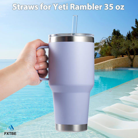 FXTBE paja Yeti 35oz sin BPA, segura para bebidas