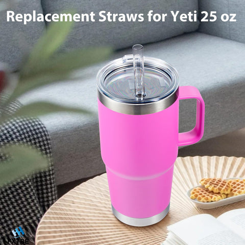 FXTBE pajillas de tritán para Yeti 26oz, sin necesidad de cortar.