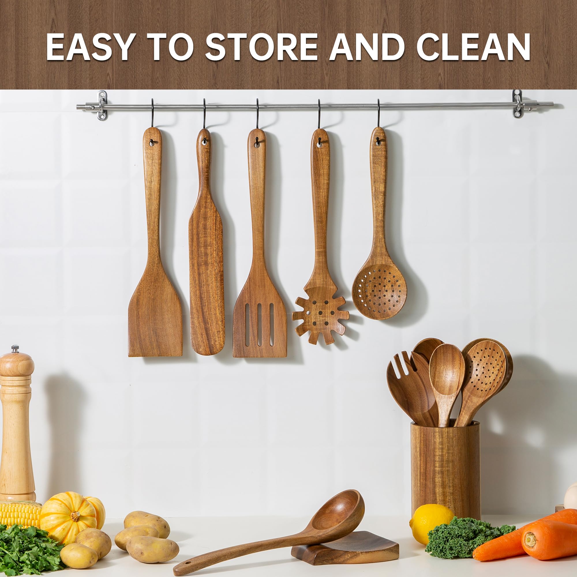 Fyctio: diseño de grano de madera de acacia para cocina con estilo.
