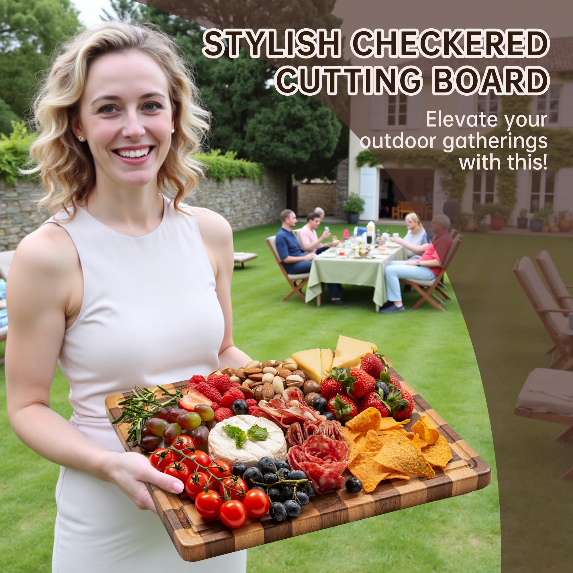 Fyctio: tabla grande para asados y presentaciones elegantes en la mesa.