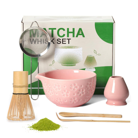 FYGUV Matcha Set batidor 100 púas para espuma suave en segundos