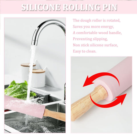Fymlhomi superficie antiadherente de silicona facilita la limpieza.