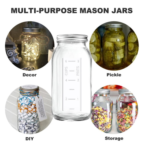 Frascos para fermentación y encurtidos con sello hermético.