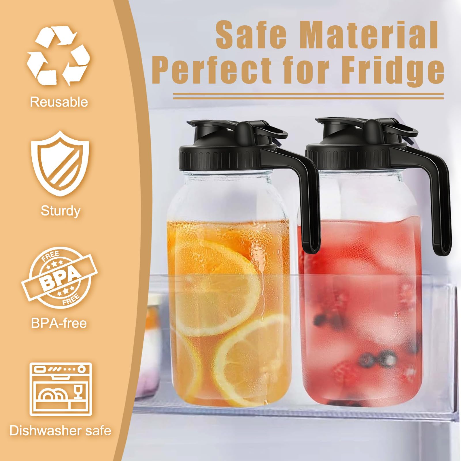Material plástico libre de BPA de FyndraX para durabilidad.