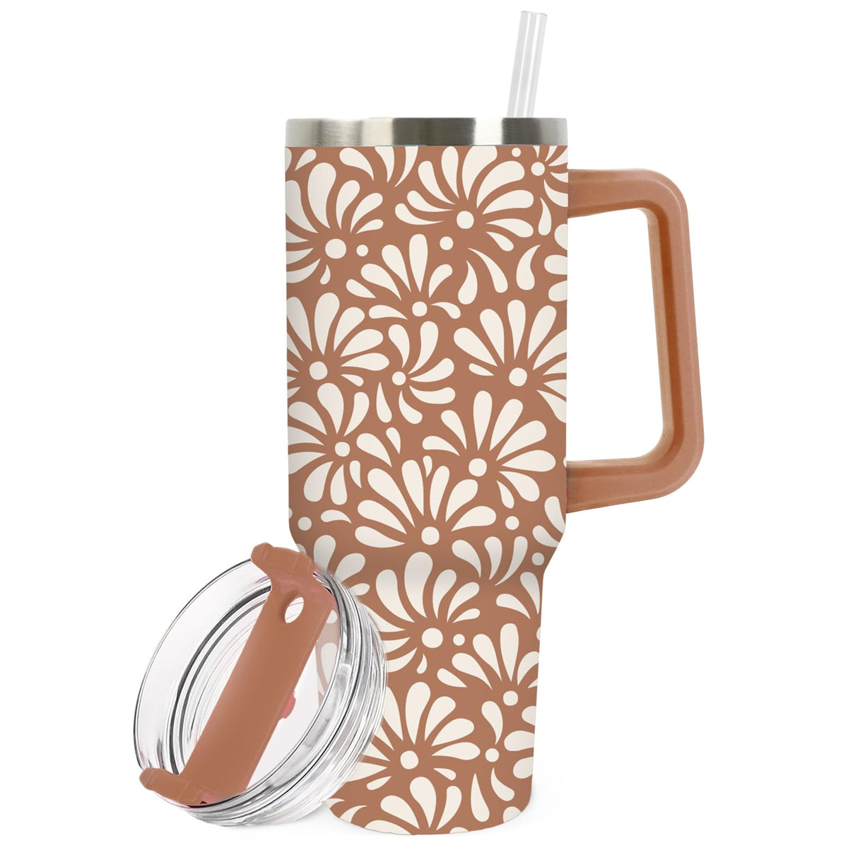 Vaso FYSUIMU Cielito Lindo con tapa y pajilla para llevar.