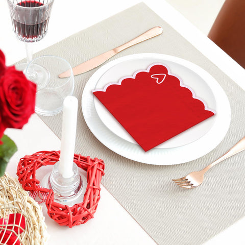Servilletas FYSUIMU para San Valentín bodas y aniversarios