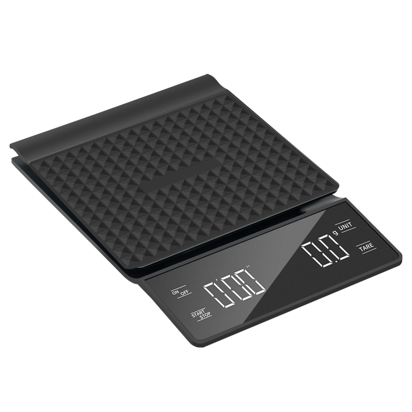 Fyueenix escala de café con precisión de 0,1 g para dosis uniformes