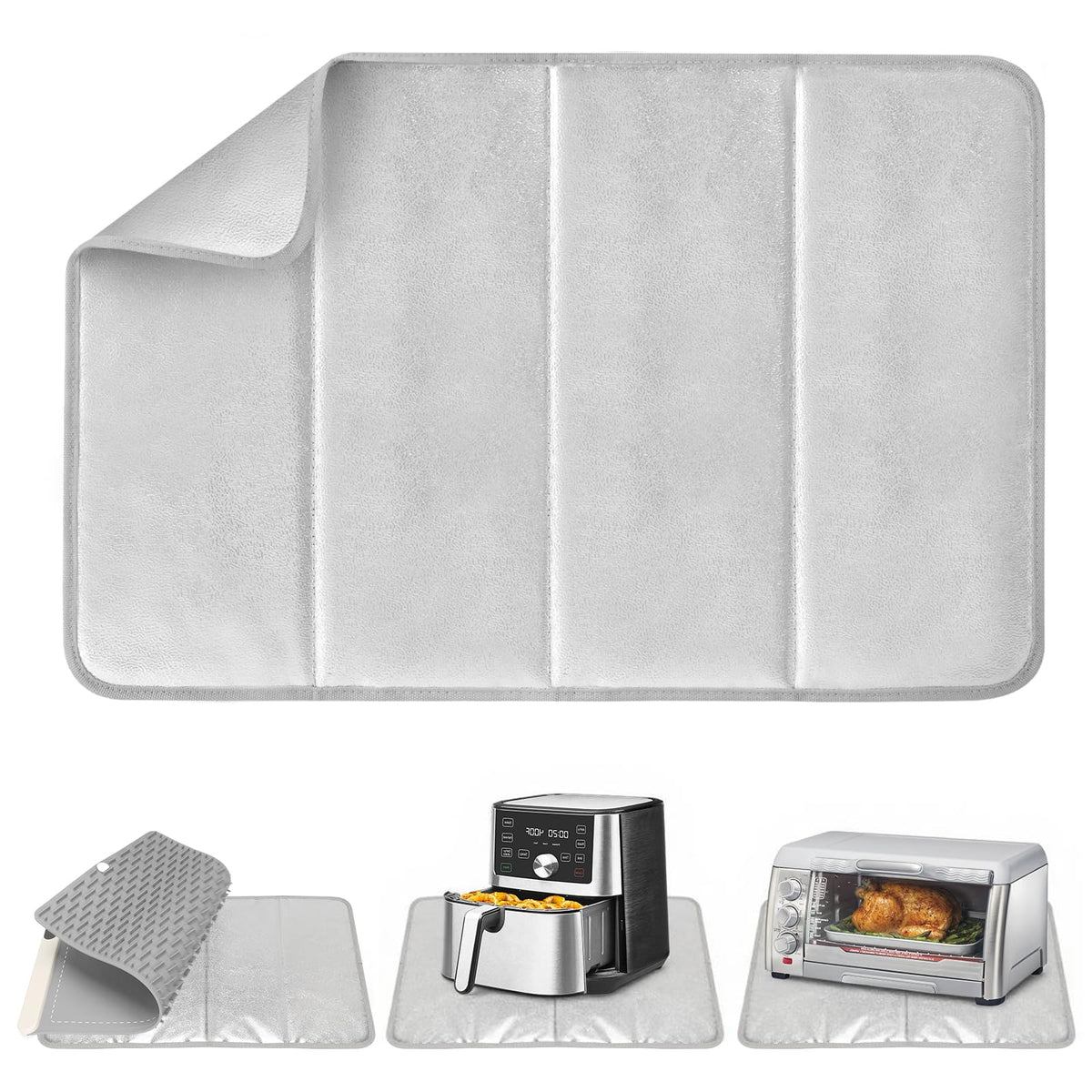 FYY tapete resistente al calor protege mesas de 58×39 cm