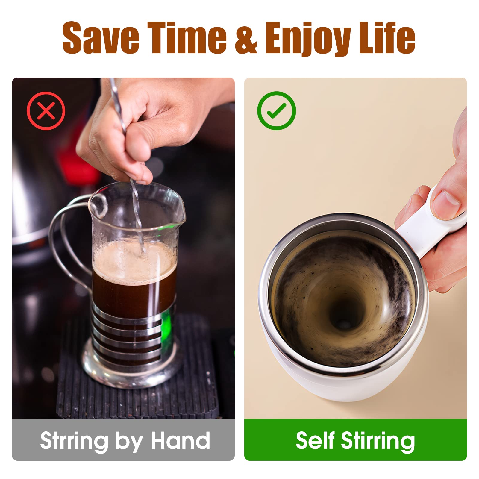 Taza G · PEH ideal para oficina o viaje y bebidas variadas.