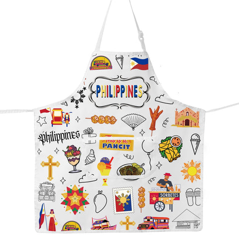 G2TUP delantal con cuello ajustable para adaptarse a cualquier estatura en la cocina.