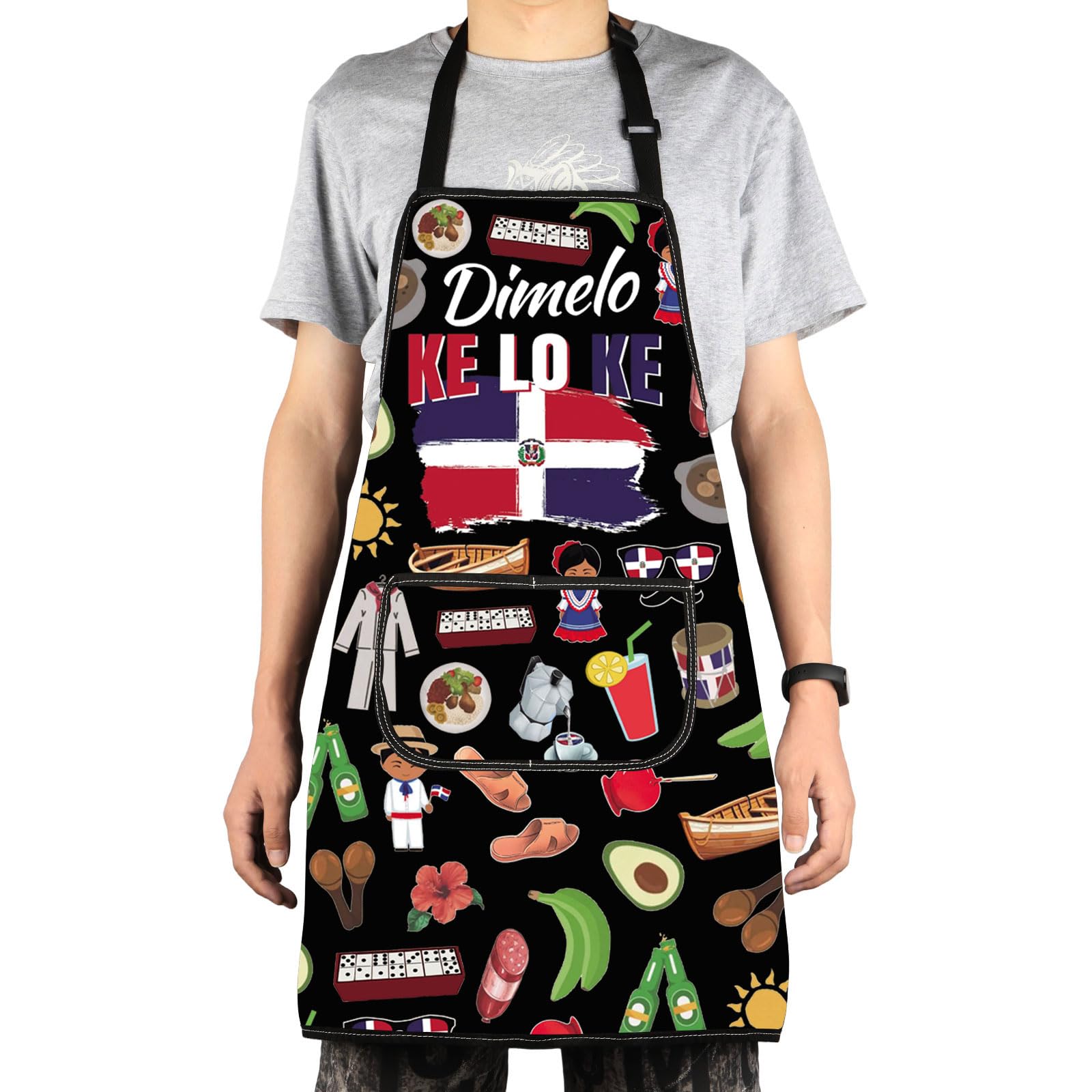 G2TUP Delantal Dominica como regalo práctico para cocineros y aficionados.