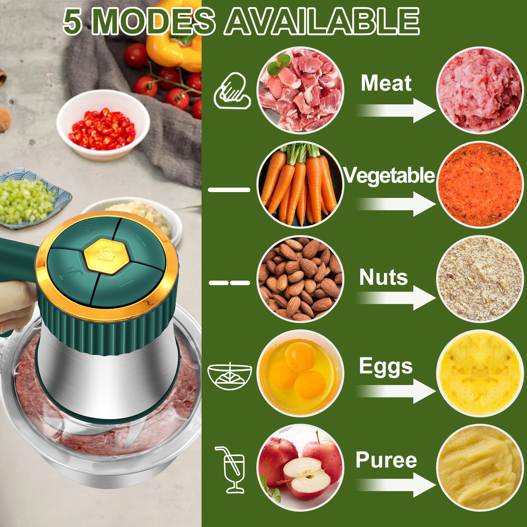 Cuchillas dobles de G4S3 para triturar carne y verduras con eficiencia
