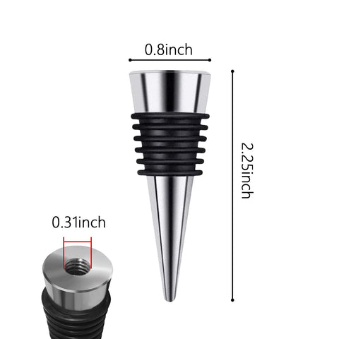 Tapón G4S3 reutilizable y duradero para múltiples botellas.