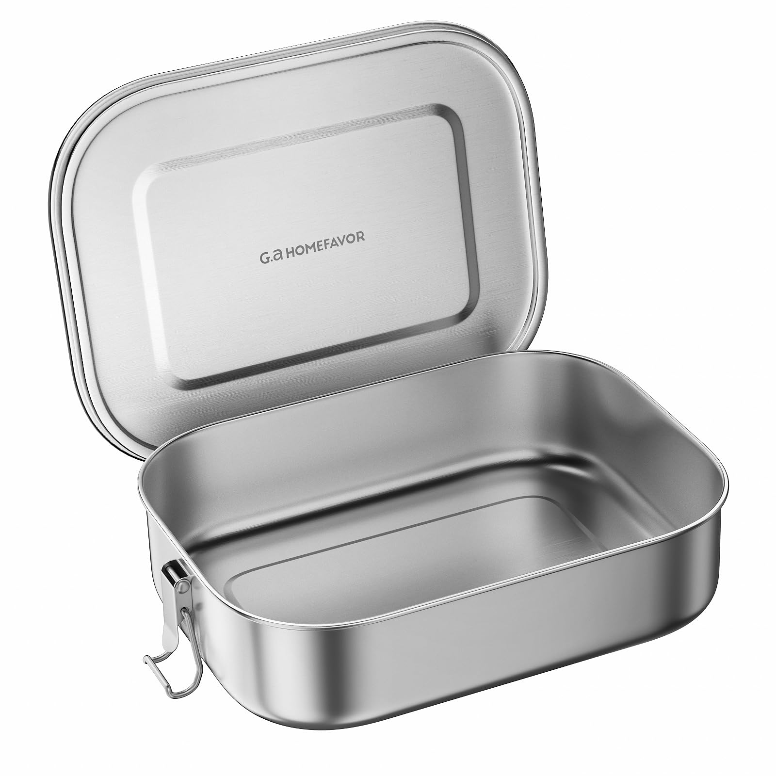 G.a HOMEFAVOR Bento de acero inoxidable con cierre hermetico para viajes sin derrames.