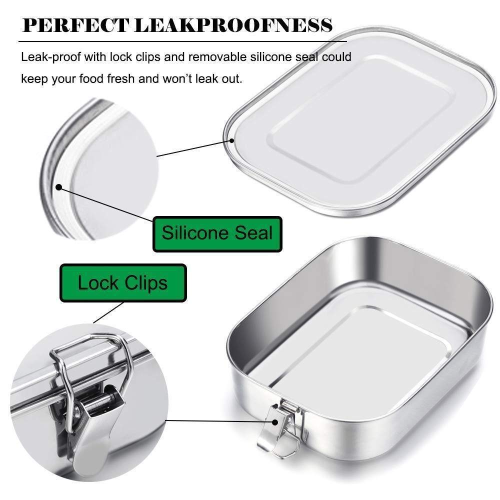 G.a HOMEFAVOR Bento apto para lavavajillas, limpieza rápida.