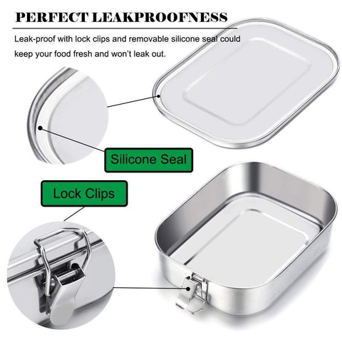 G.a HOMEFAVOR Bento apto para lavavajillas, limpieza rápida.