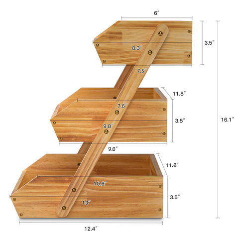 Diseño ventilado para mantener frescas las frutas con G.a HOMEFAVOR