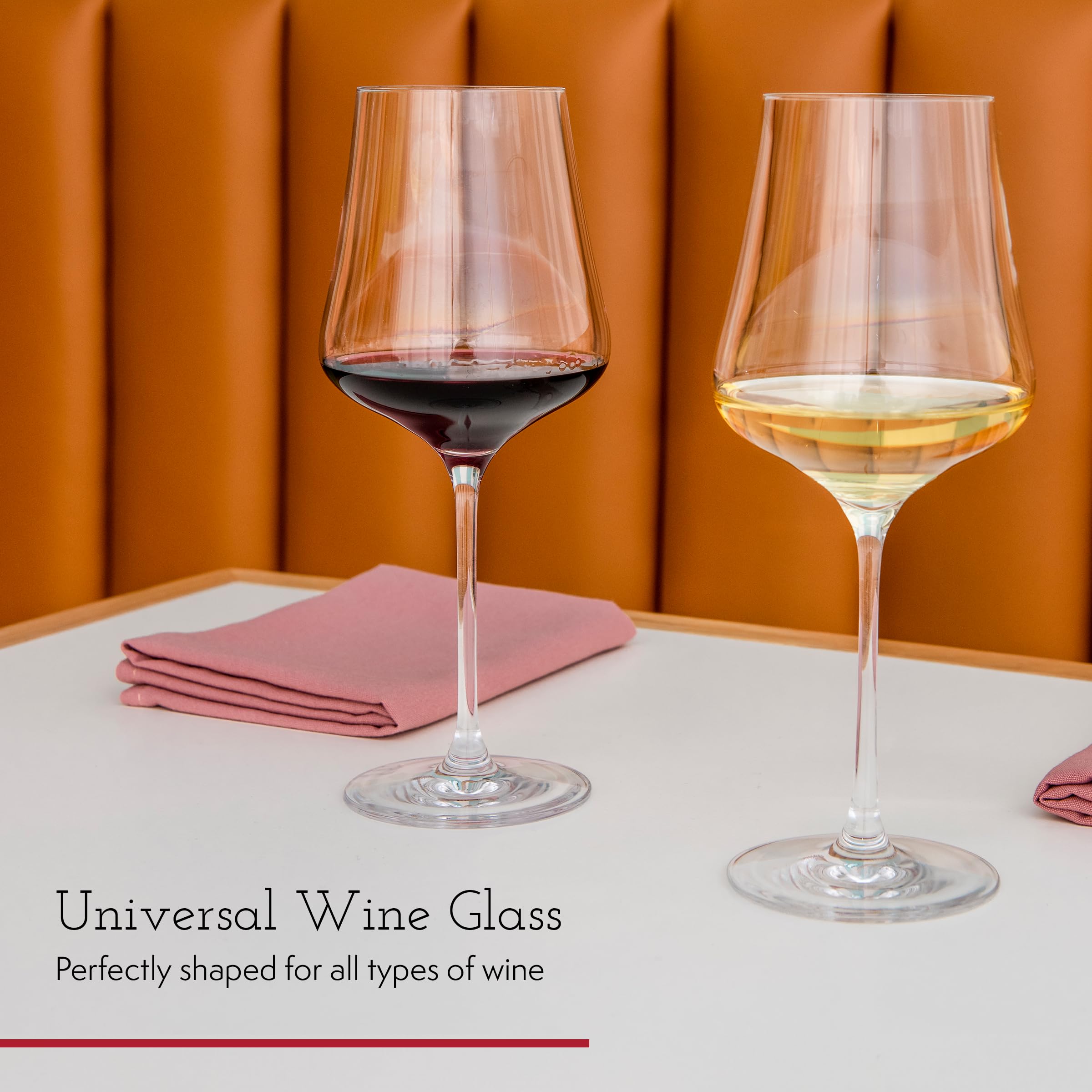 Gabriel-Glas copa vino apta para lavavajillas, limpieza fácil y rápida.