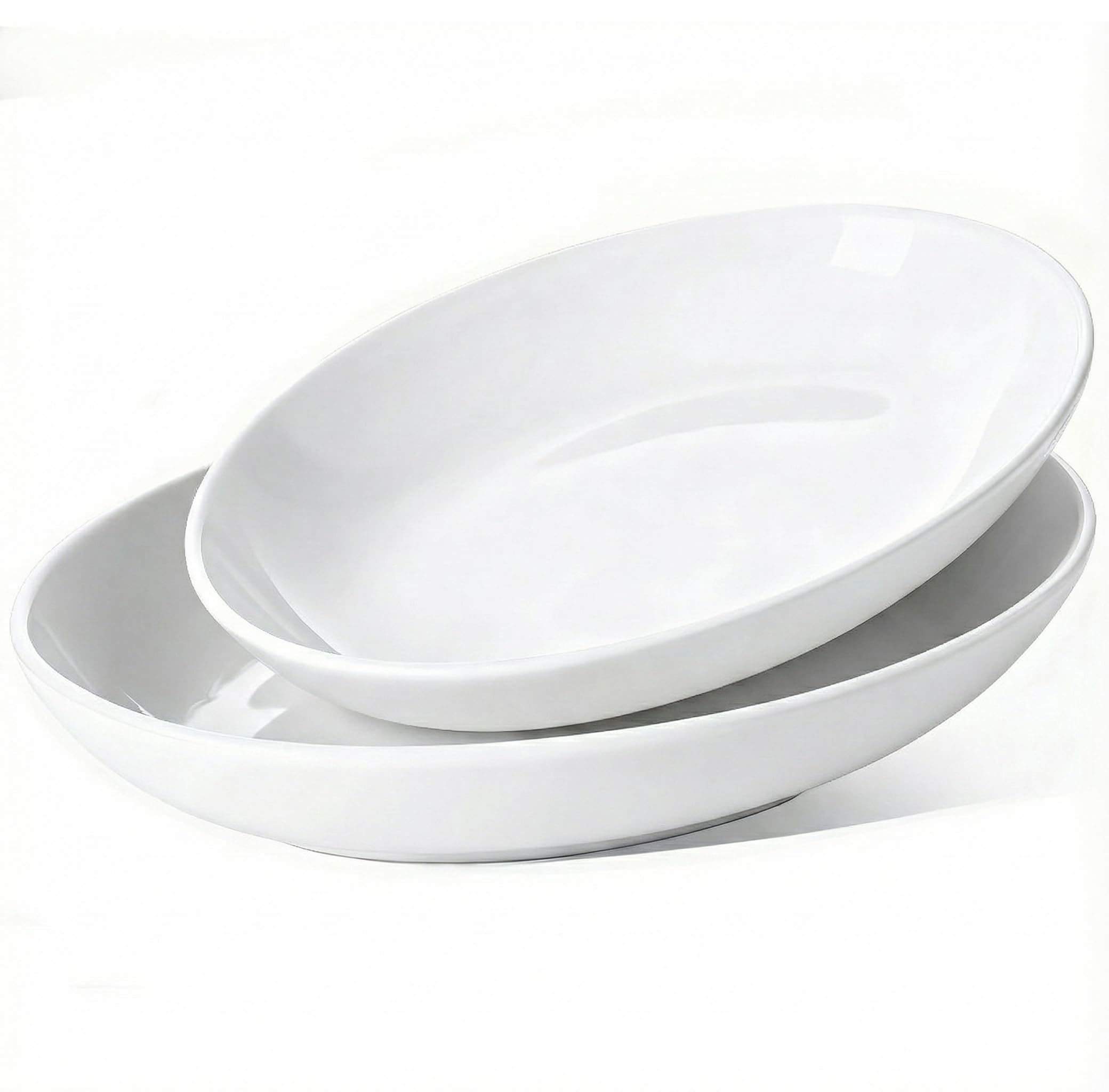 Plato ovalado grande de Gacoree, ideal para servir pavo y carnes con presentación elegante.