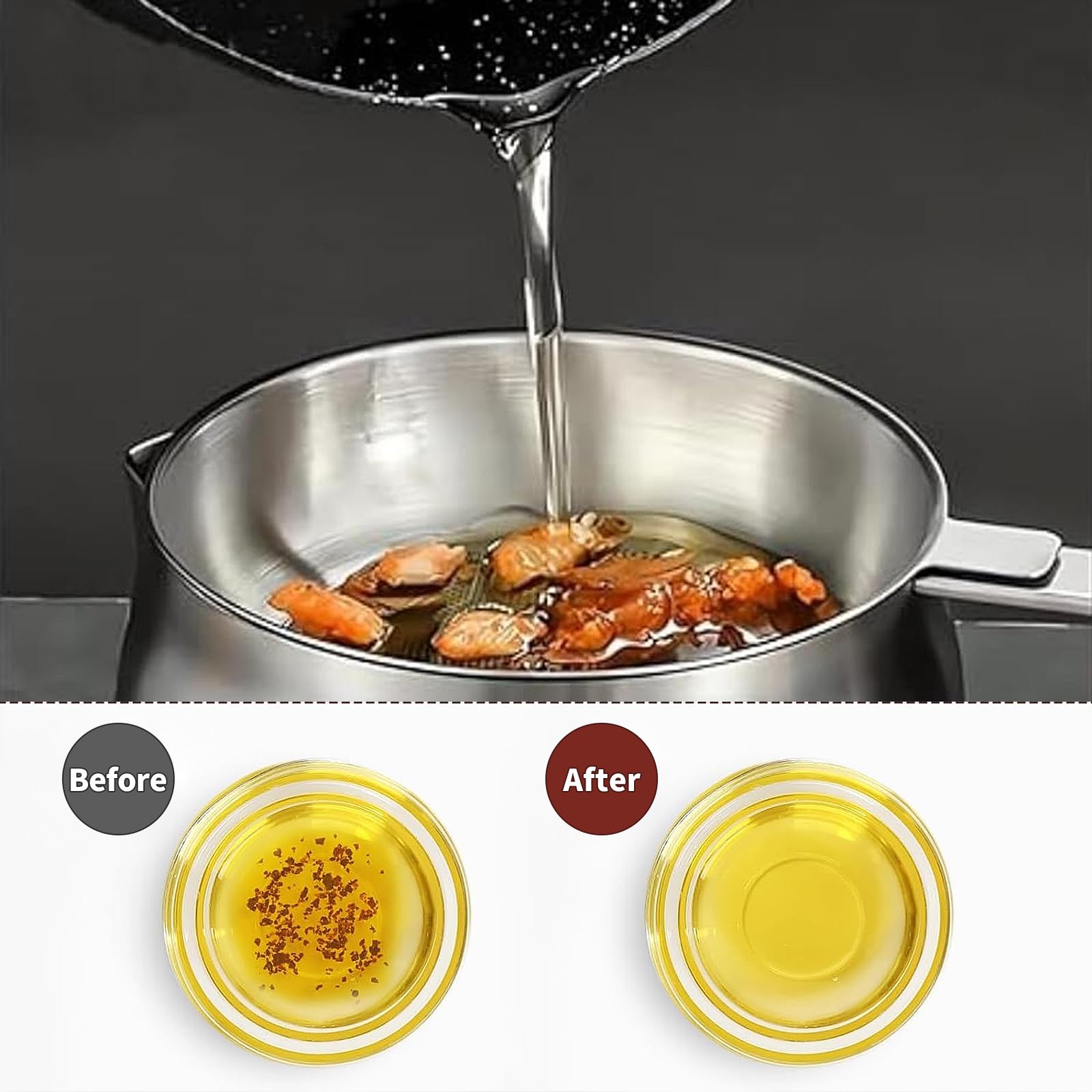 Filtro de aceite GADO con malla fina para aceite limpio