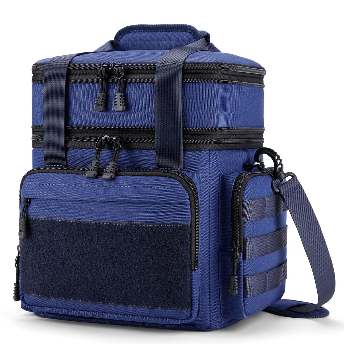 Gafetrey bolsa de almuerzo grande, vista frontal, perfecta para llevar comida al trabajo.