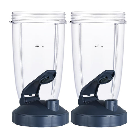 GahsElec copas 24oz compatibles Nutribullet para batidos rápidos y seguros.