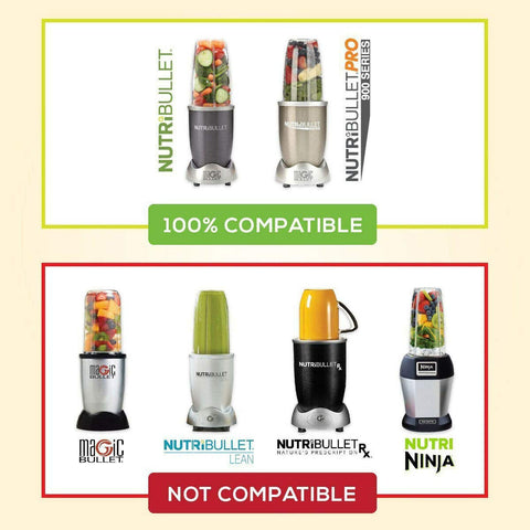 GahsElec kit de repuestos Nutribullet ocho piezas para mantenimiento.