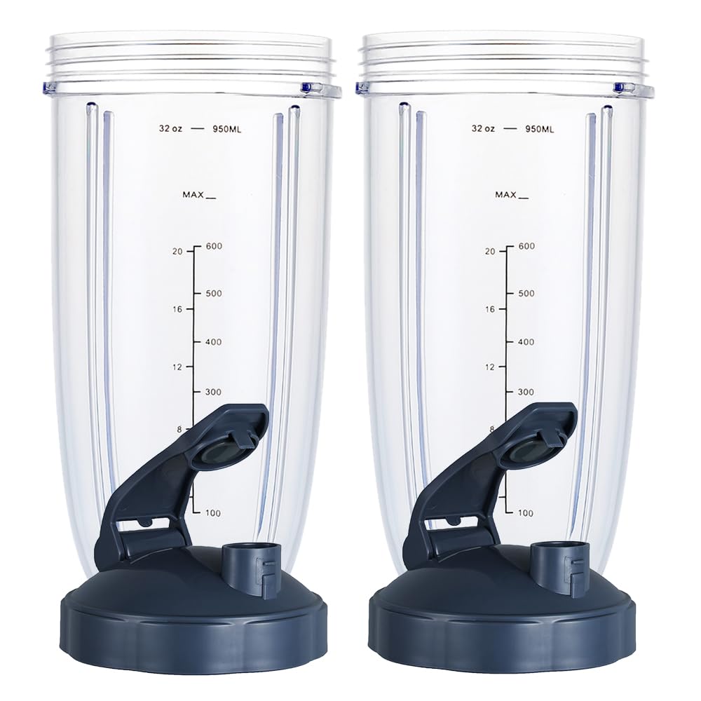 Vaso repuesto GahsElec 32oz para Nutribullet 600W, ideal para recargas rápidas