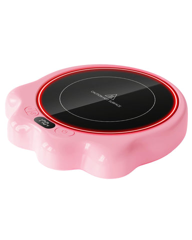 Calentador de tazas Gaiatop con pata de gato para mantener bebidas calientes.
