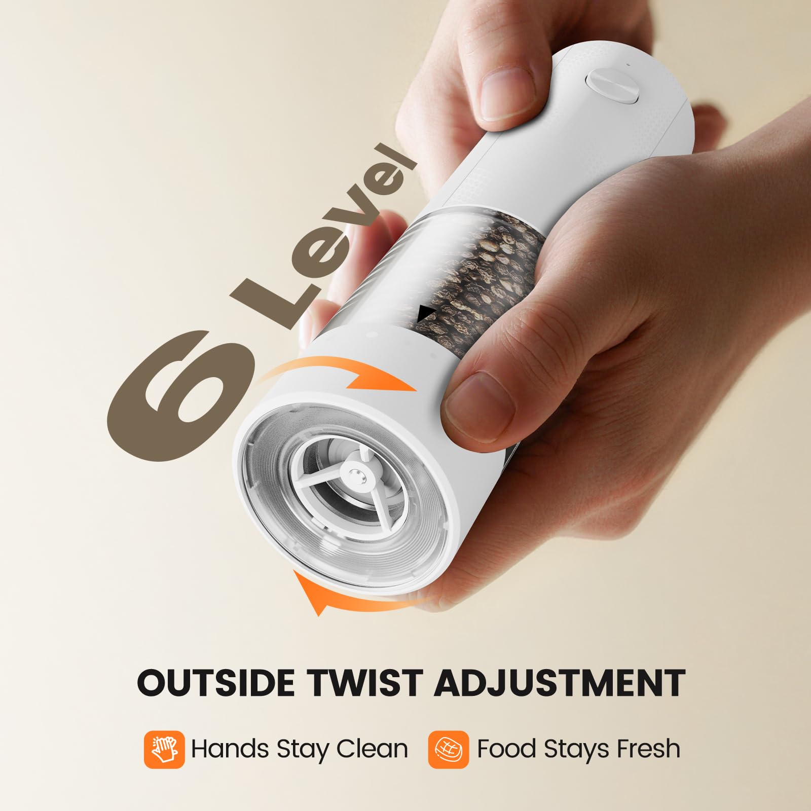 Gaivis tolva de 100 ml facilita rellenar y usar en la cocina