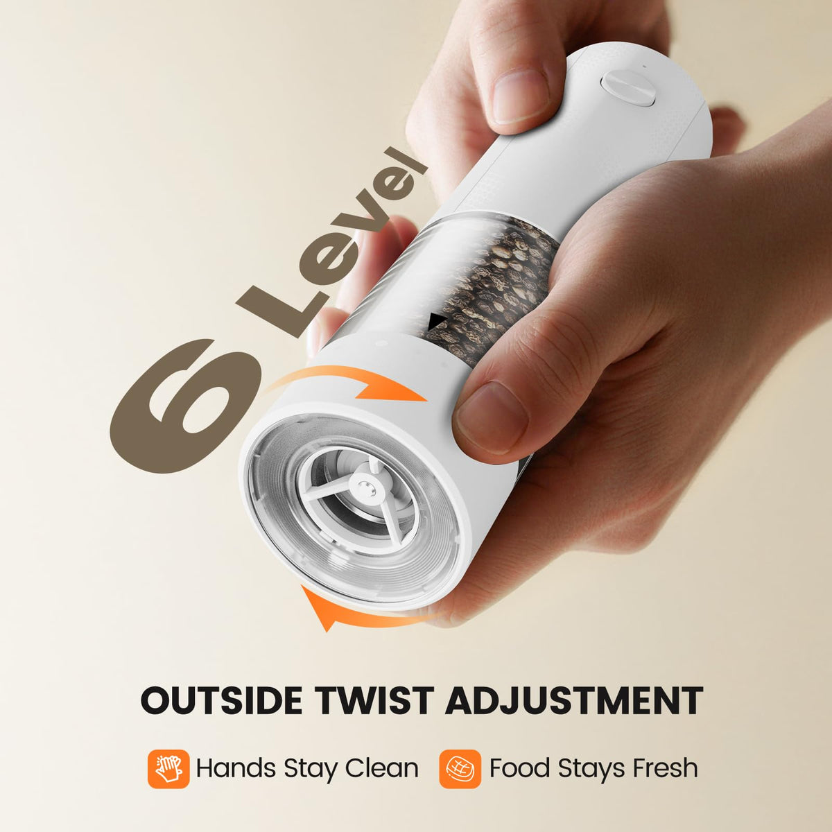 Gaivis tolva de 100 ml facilita rellenar y usar en la cocina