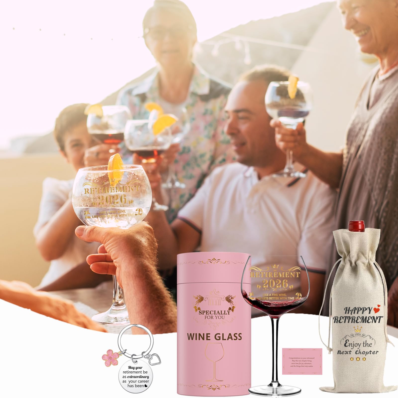 Bolsa regalo para vino GALOFAY, envoltorio elegante