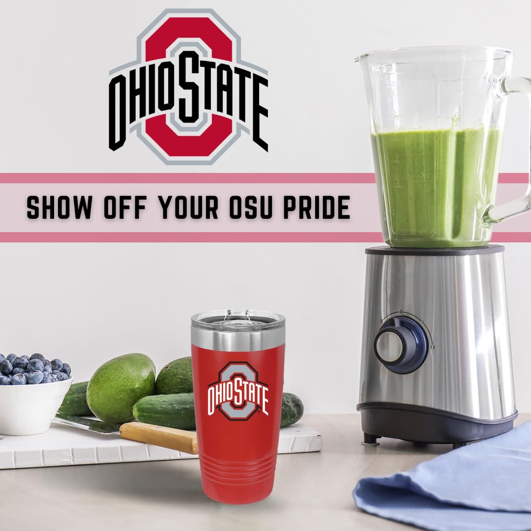 Diseño Buckeye de Game Day Outfitters con orgullo escolar.