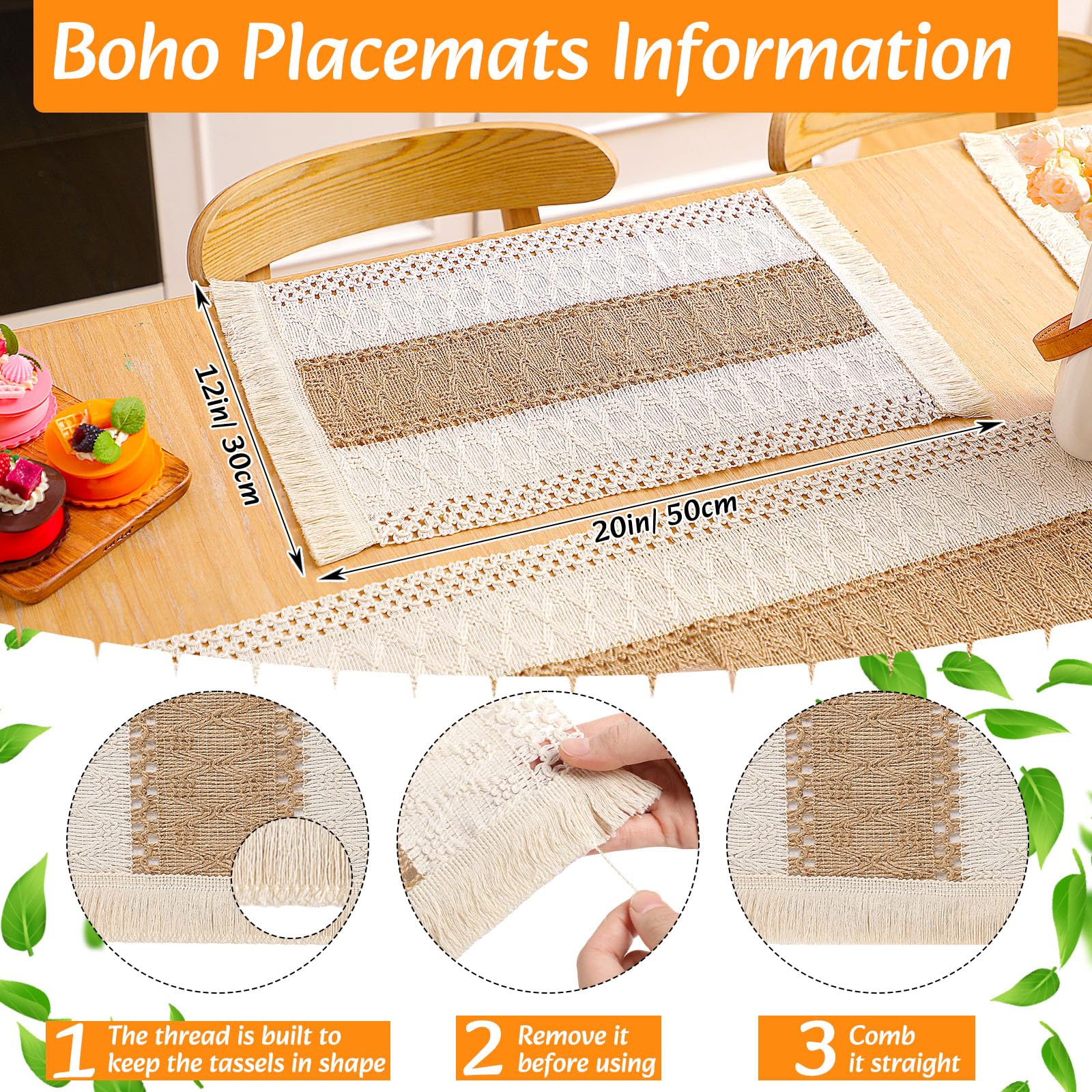 Servilletas de tela Gandeer suaves y absorbentes para cualquier ocasión.