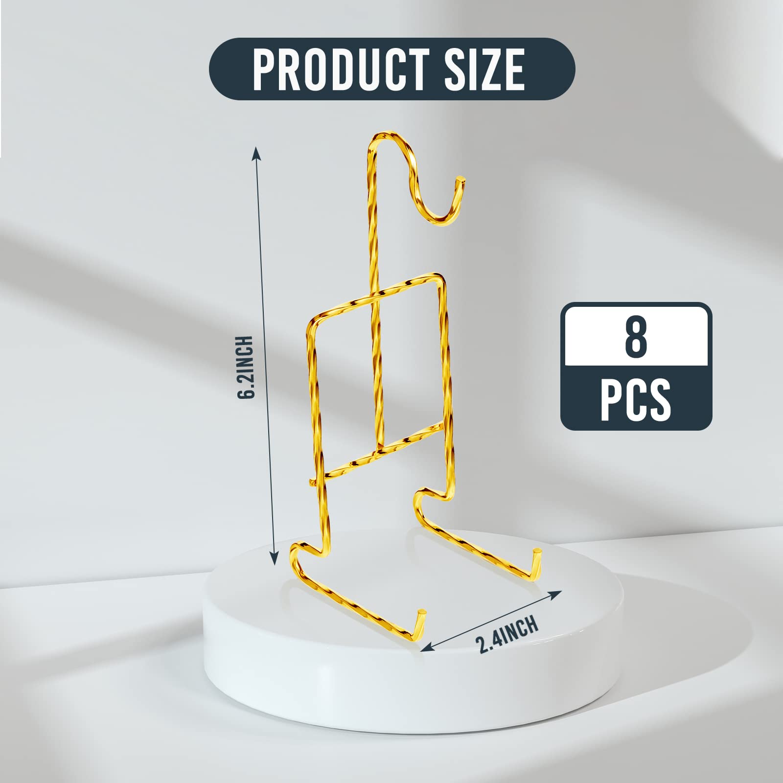 Gandeer soporte de cerámica para tazas, rosado espiral, ideal para orden diario