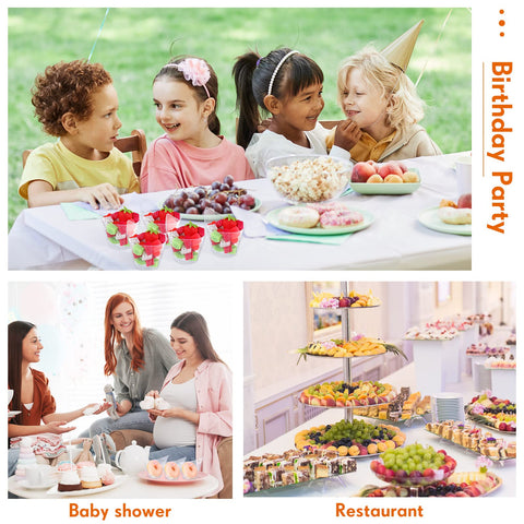 Ideal para postres, yogur y fruta con cucharas incluidas.