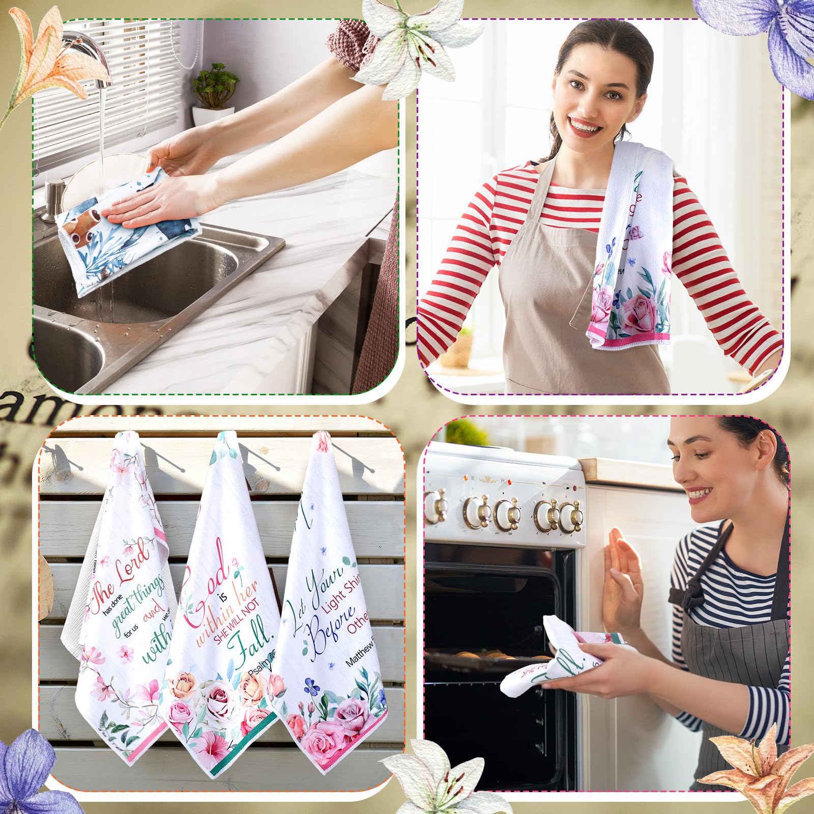 Ganeen: paños versátiles para cocina, spa o bar, con rápido secado.
