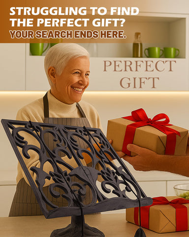 Gardmate, soporte-tablet-ipad-cocina: perfecto para leer recetas en tableta.