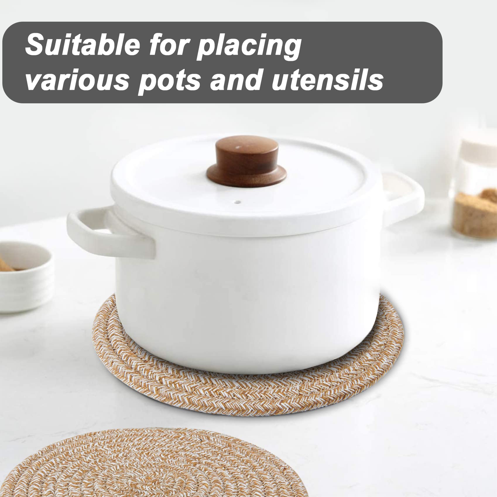 Tejido de algodón 100% Garkup, suave y duradero para la cocina diaria.