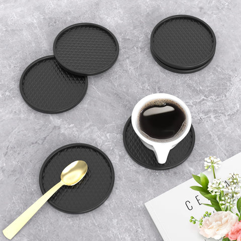 Almohadilla antideslizante Garolue: mantiene cafetera y tazas estables durante la preparación.