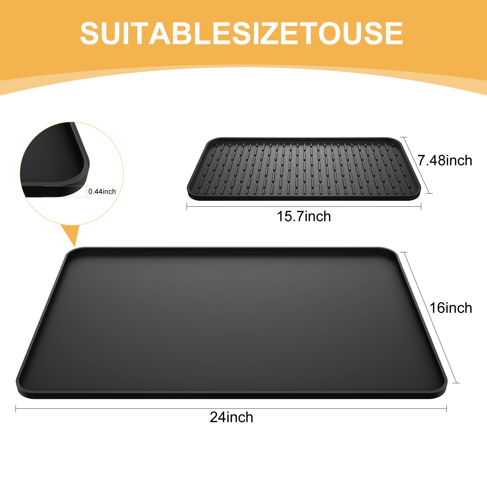Garolue mat absorbe vibraciones, reduce el ruido al preparar café