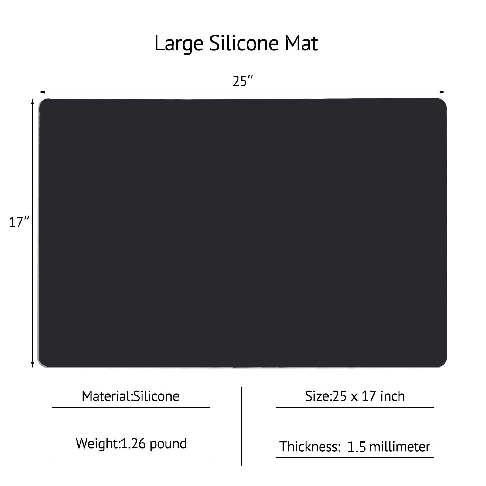 Almohadilla antideslizante Gartful de silicona mantiene estable el electrodoméstico.